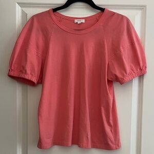 A.L.C. Coral T-Shirt with Short Sleeves